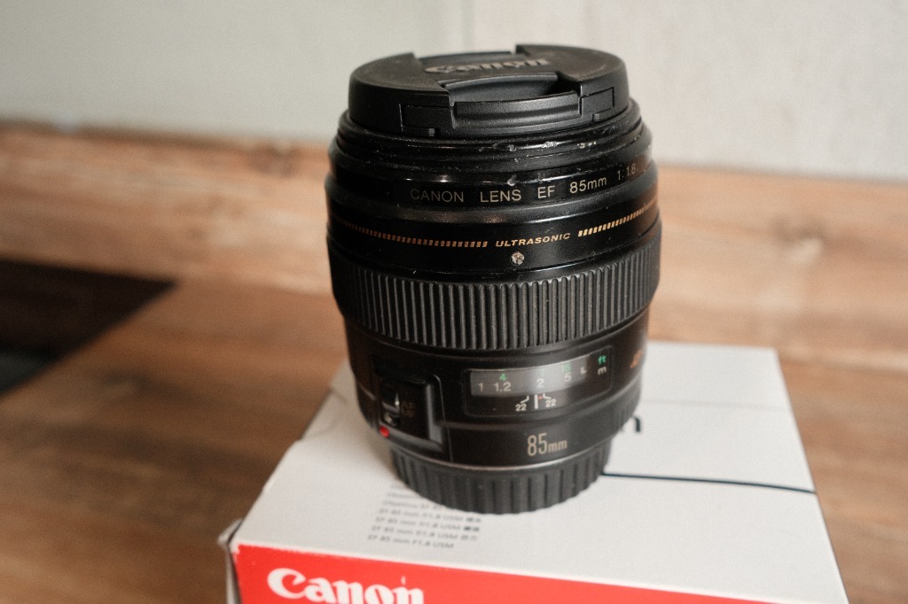 Obiektyw Canon EF 85mm f 1.8 USM od 1 zł Kamionki Licytacja na Allegro Lokalnie