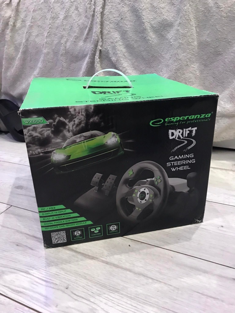 Kierownica Esperanza DRIFT GAMING WHEEL EGW101 Chorzów Kup teraz na
