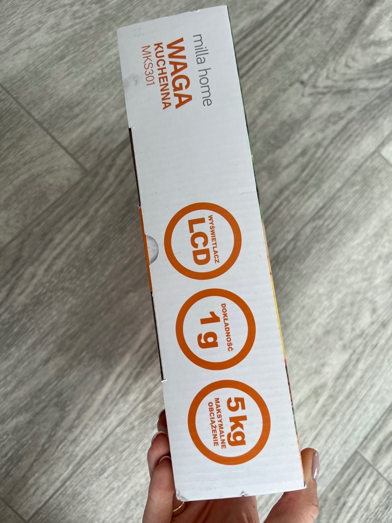 Waga MILLA HOME MKS301 nowa, nieużywana Kościerzyna Kup teraz na