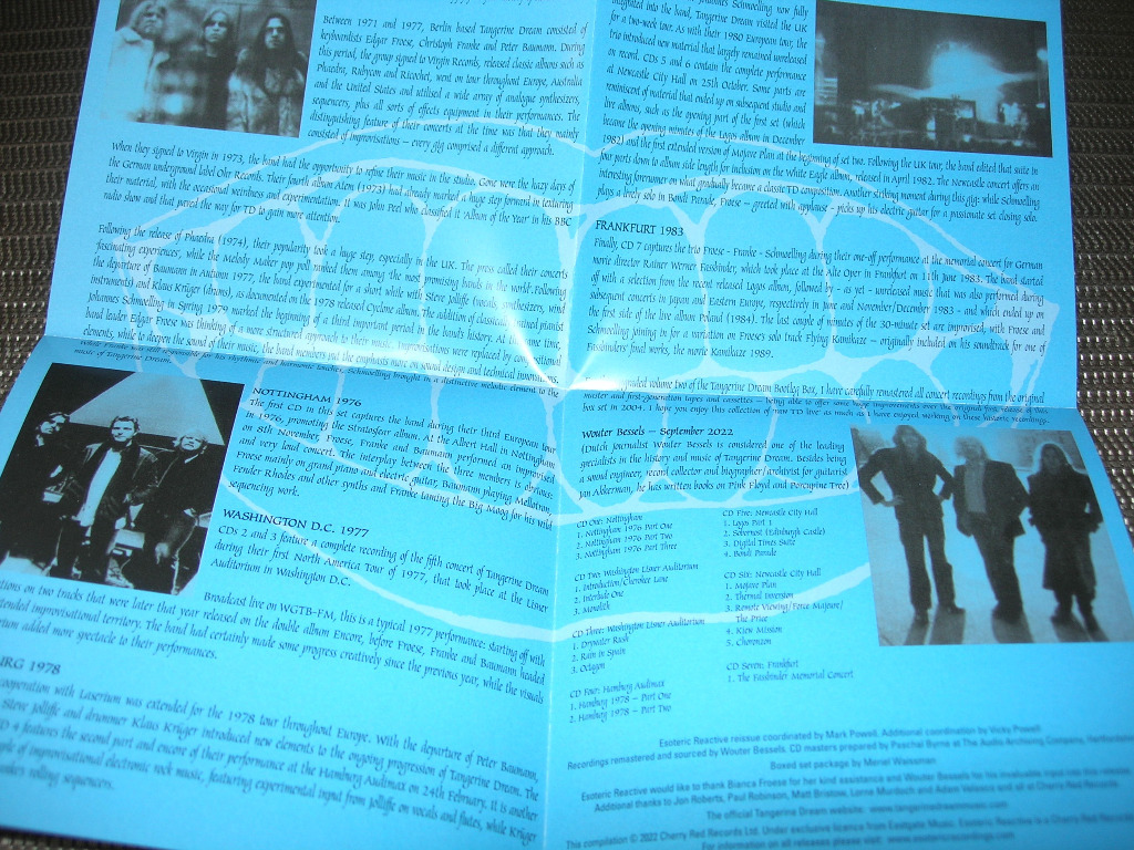 TANGERINE DREAMTHE BOOTLEG BOX SET VOL. 2 (7CD) OLSZTYN Kup teraz