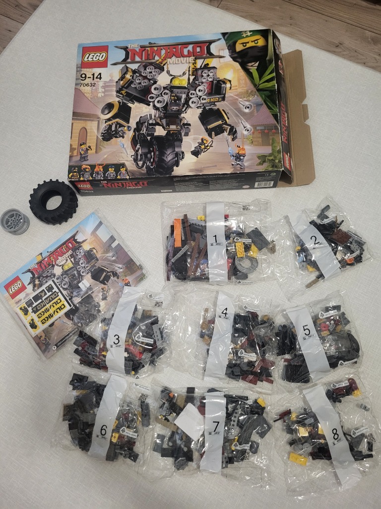Lego 70632 Ninjago Mech wstrzasu Choszczno Kup teraz na