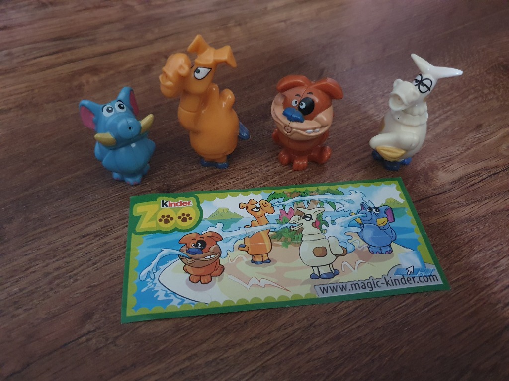 Kinderki Kinder Niespodzianka 4 Figurki Kup Teraz Za 3 00 Zl Grodzisk Mazowiecki Allegro Lokalnie
