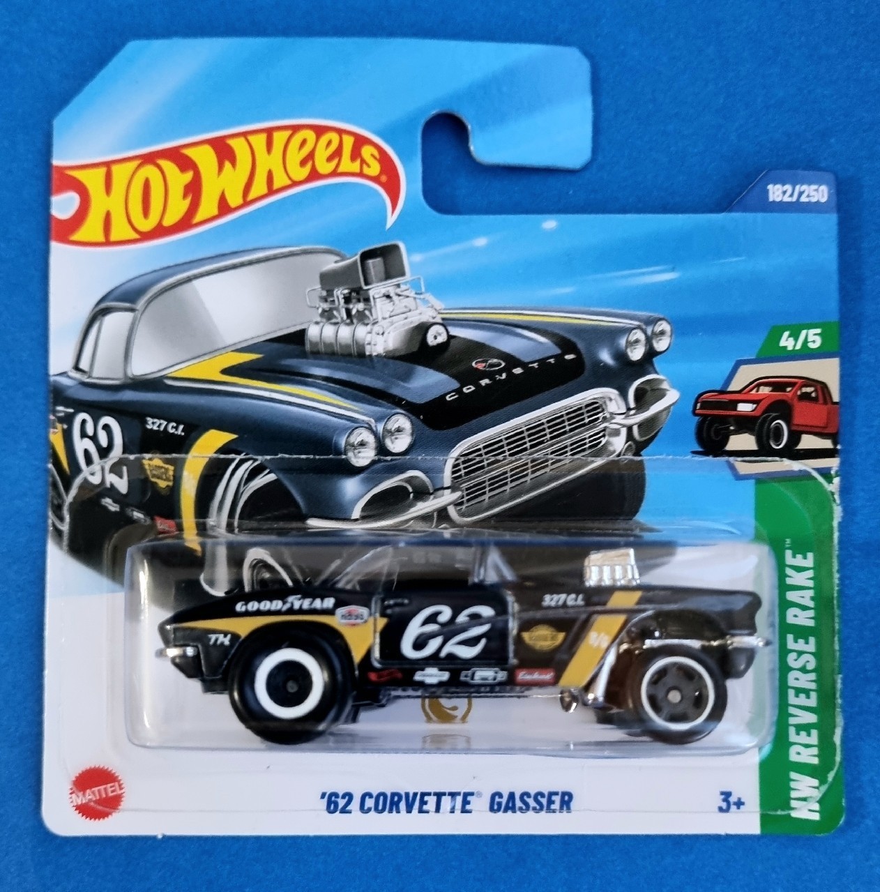ホットウィール 62 CORVETTE GASSER STH＆レギュラー ホットウィール 62 CORVETTE GASSER STH＆レギュラー