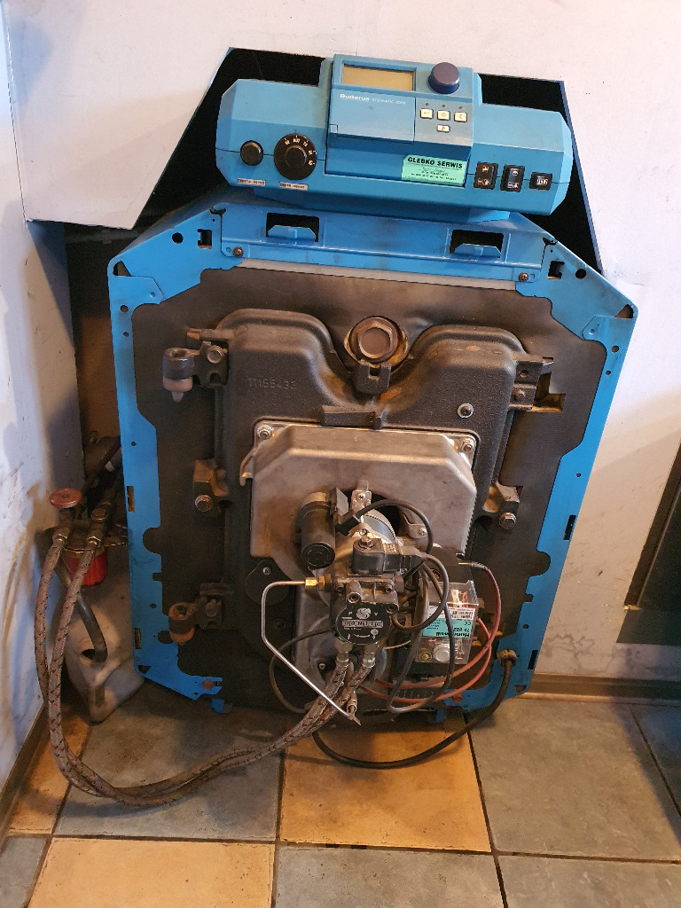 Kocioł olejowy, piec, CO BUDERUS Logano G115 zest. Mierzeszyn Ogłoszenie na Allegro Lokalnie