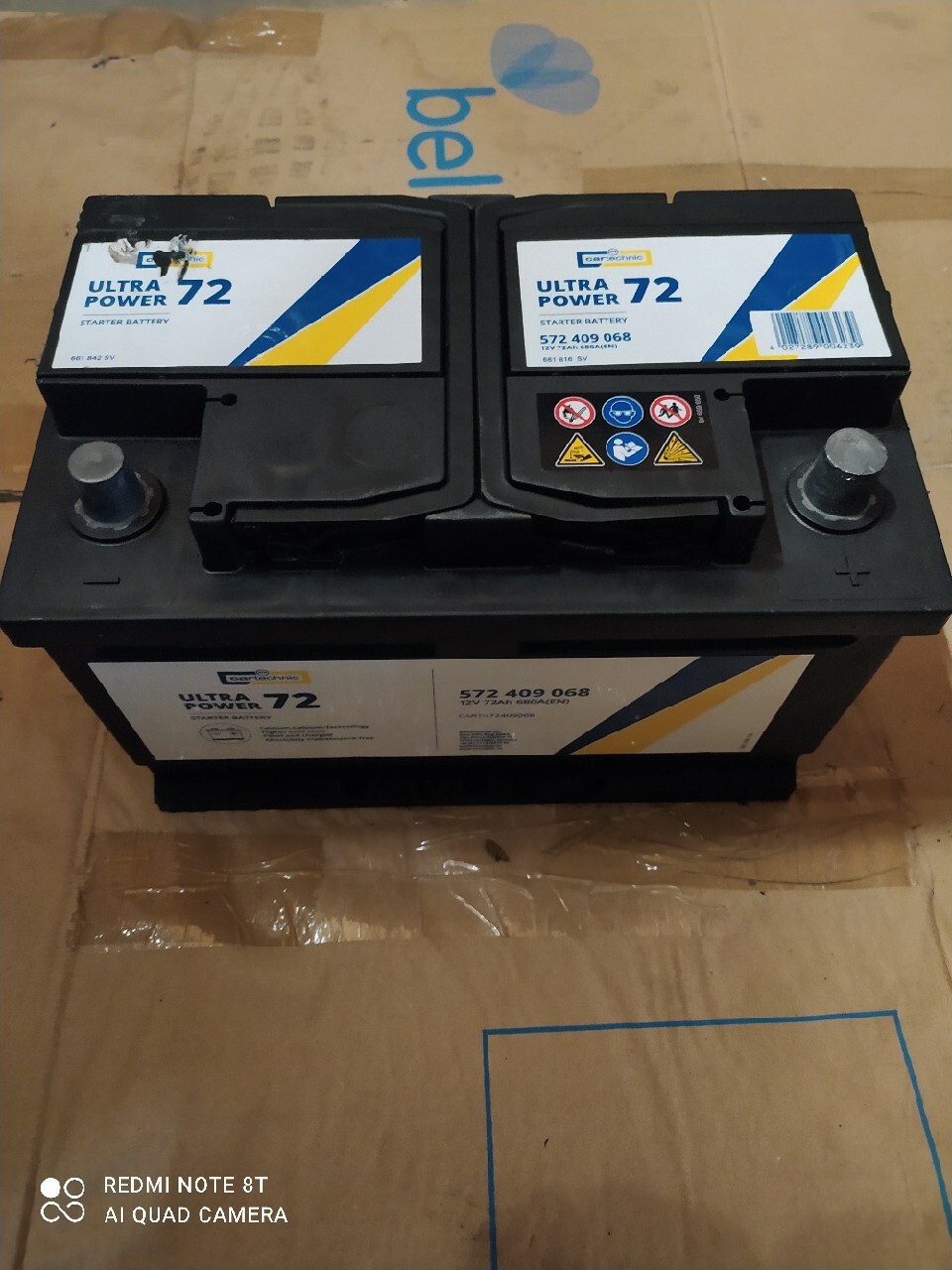 Akumulator 72Ah 680A 12V | Natolin | Kup teraz na Allegro Lokalnie