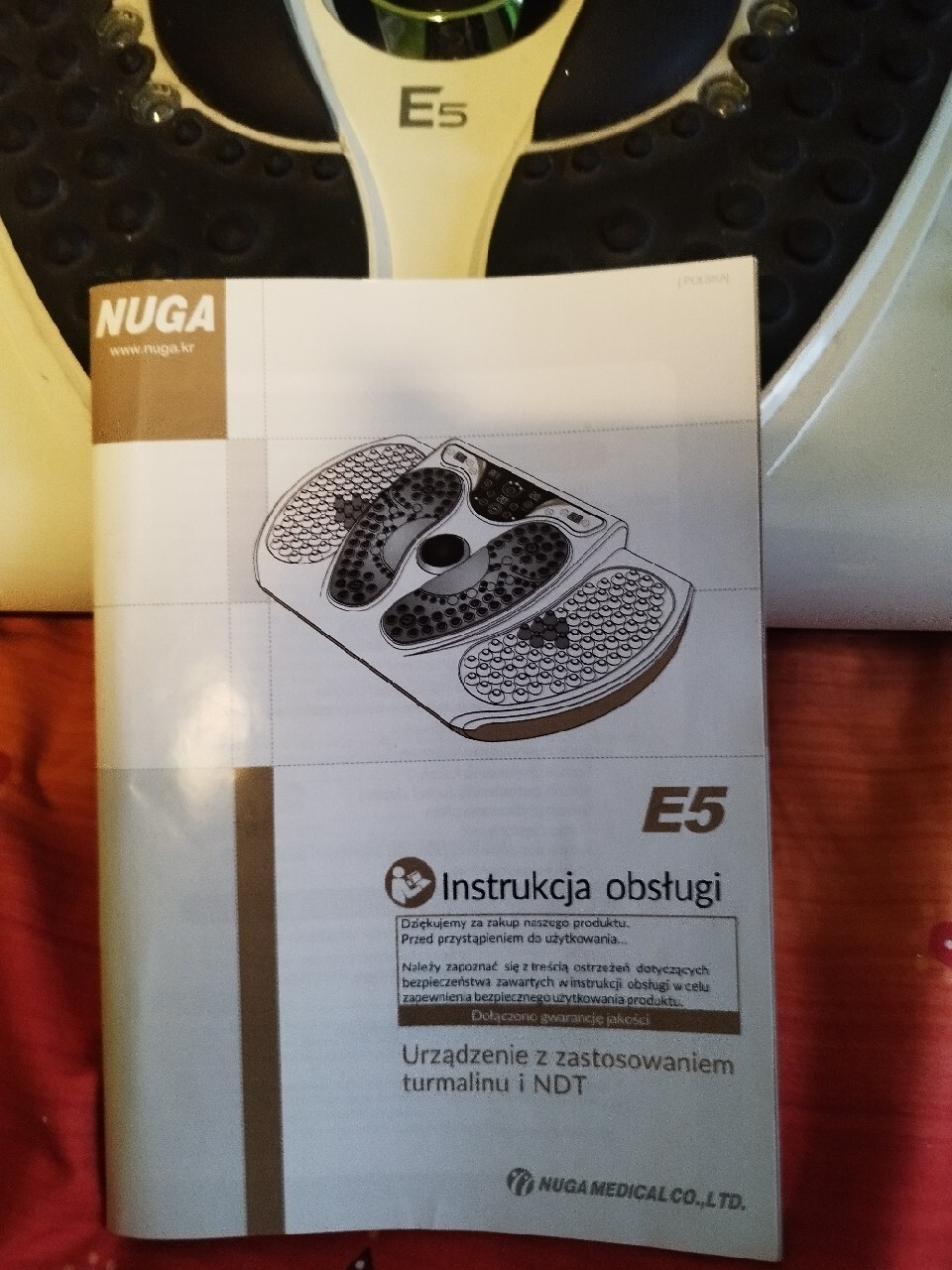 Masażer do stóp Nuga Best E5 ORGINAŁ Jelenia Góra Ogłoszenie na