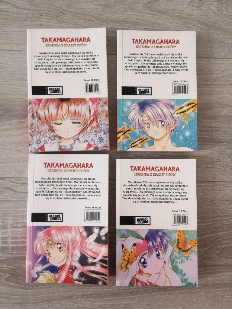Manga Mangi Takamagahara 1 2 3 4 Niepolomice Kup Teraz Na Allegro Lokalnie