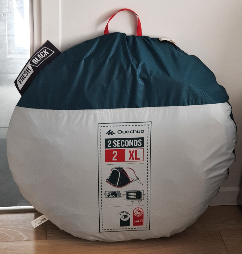 Namiot Quechua 2 Seconds 2 XL Fresh&Black, 2 os. Warszawa Kup teraz na Allegro Lokalnie