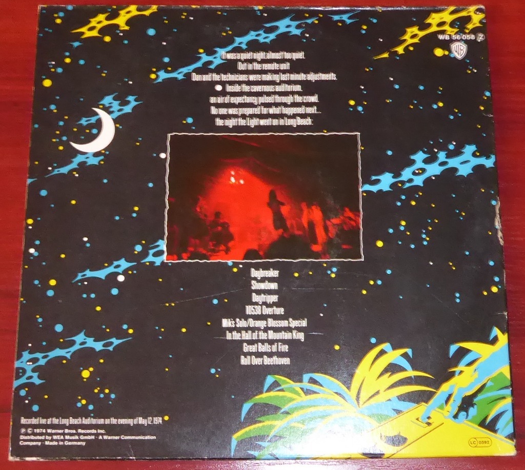 ELECTRIC LIGHT ORCHESTRA THE NIGHT THE LIGHT LP Dębica Kup teraz na