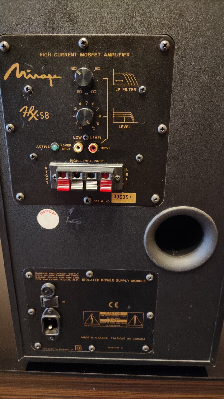 Subwoofer Mirage frx s8 Canada Kozienice Kup teraz na Allegro Lokalnie