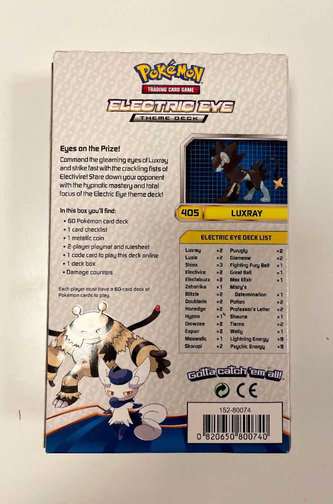 Pokemon TCG BREAKpoint Electric Eye Theme Deck Warszawa Kup teraz