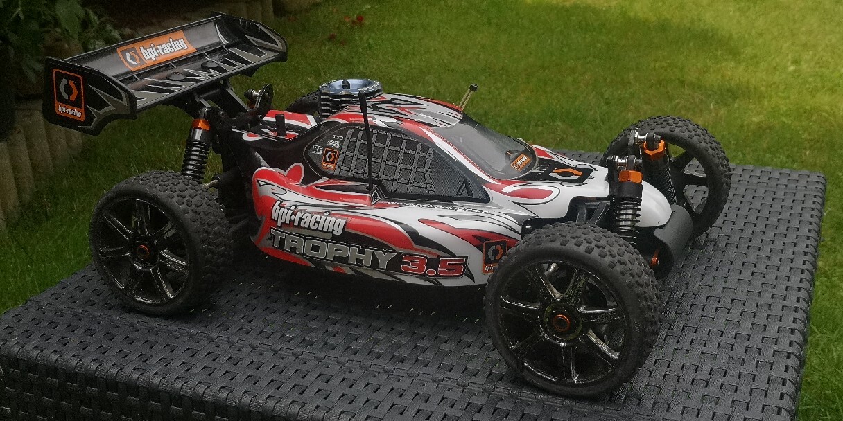 Model RC buggy 18 HPI Trophy nitro silnik Hyper21 Rzeszów Kup