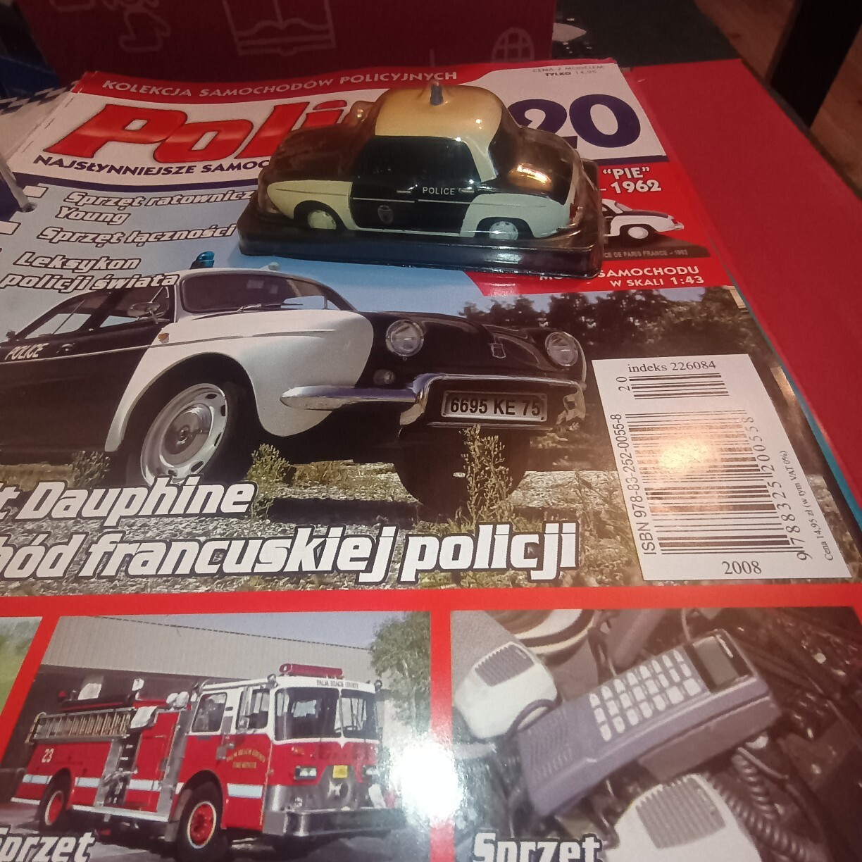 Samochód policyjny RENAULT DAUPHINE 1962 1:43 NOWY | Warszawa | Kup ...