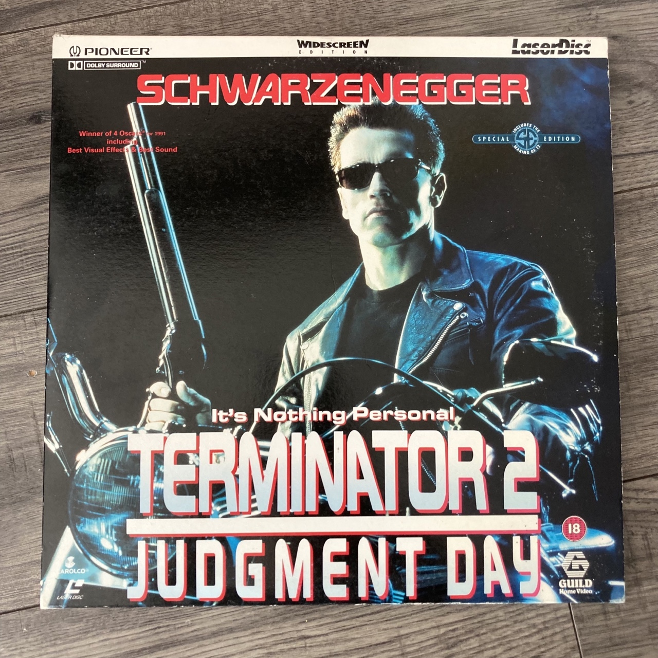 Terminator 2 Laserdisc Schwarzenegger Wieliczka Kup teraz na