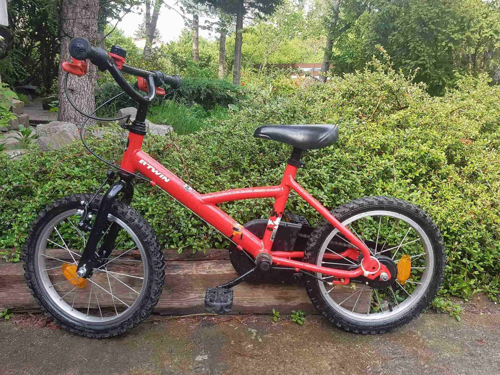 Rower 16 cali Btwin Decathlon Gdańsk Kup teraz na Allegro Lokalnie