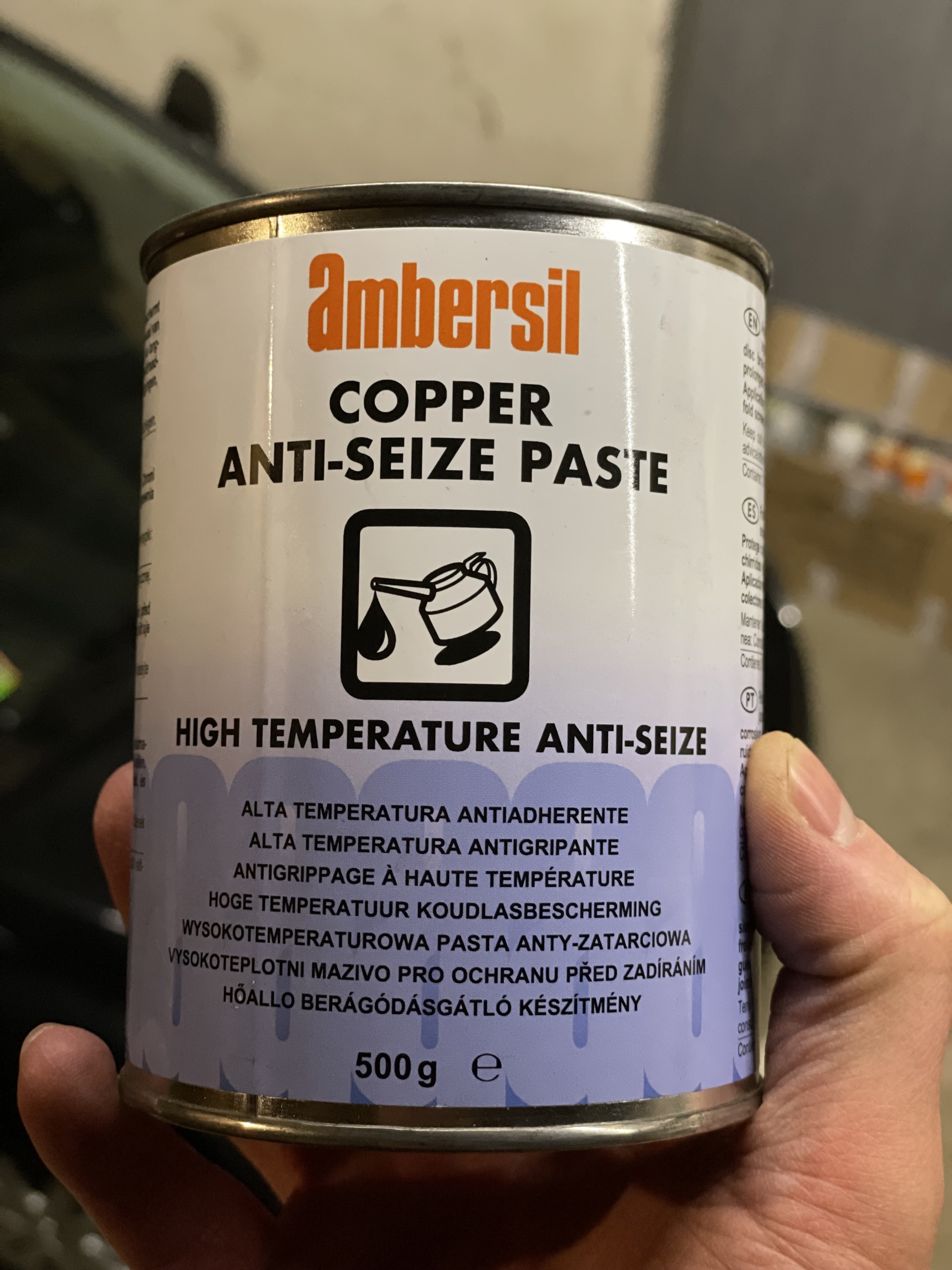 Ambersil smar miedziany 500g Copper AntiSeize Olkusz Kup teraz na