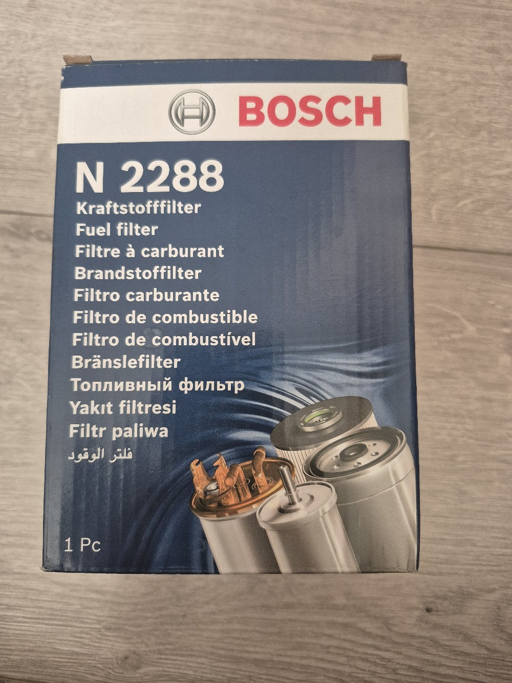 ФІЛЬТР ПАЛИВА BOSCH N 2288 