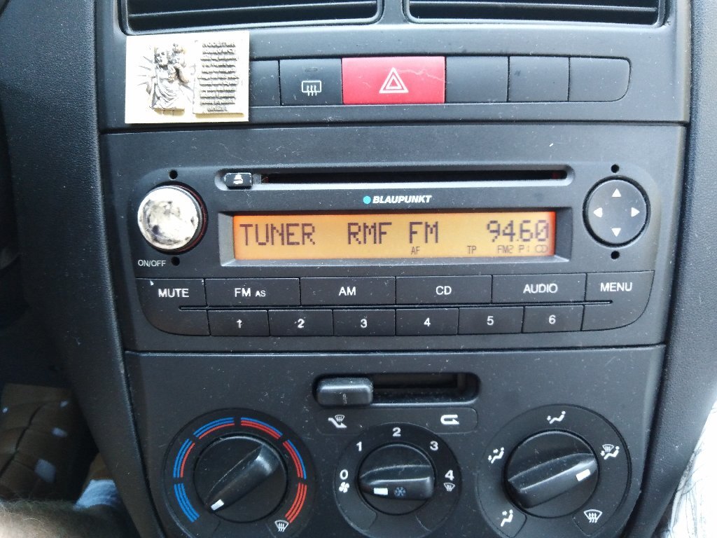 Radio Fiat Linea, Grande Punto Blaupunkt | Gułtowy | Kup teraz na ...