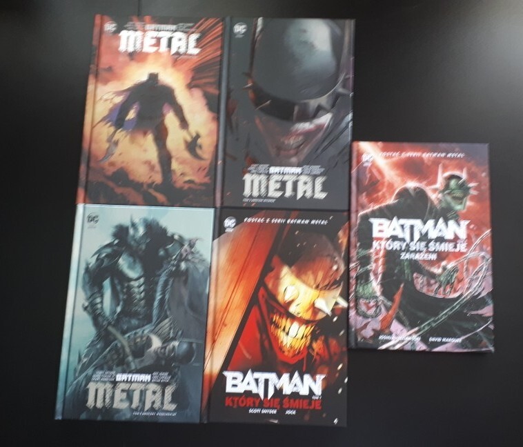 Batman Metal + Batman, który się śmieje Łódź Kup teraz na Allegro