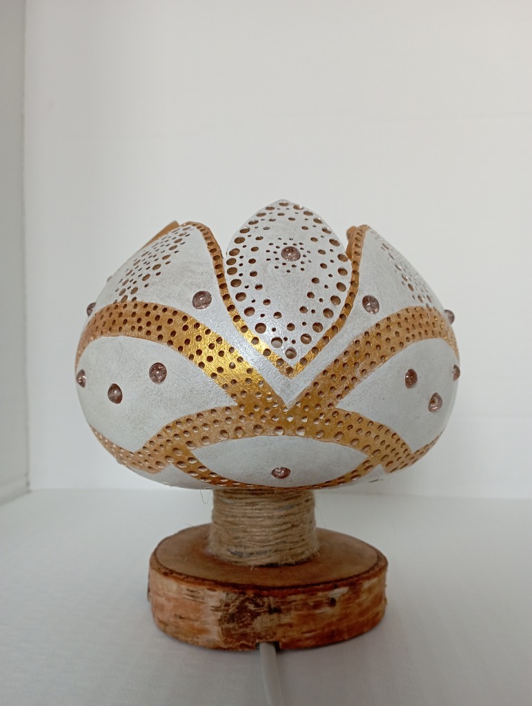 Lampa z tykwy 100 HANDMADE Radom Kup teraz na Allegro Lokalnie