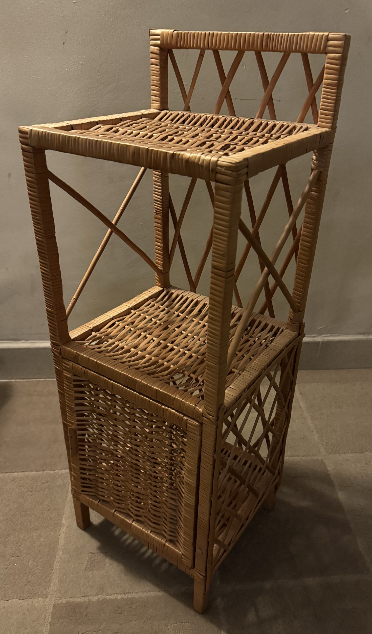 Regał, stojak wiklinowy | Zielonka | Kup teraz na Allegro Lokalnie