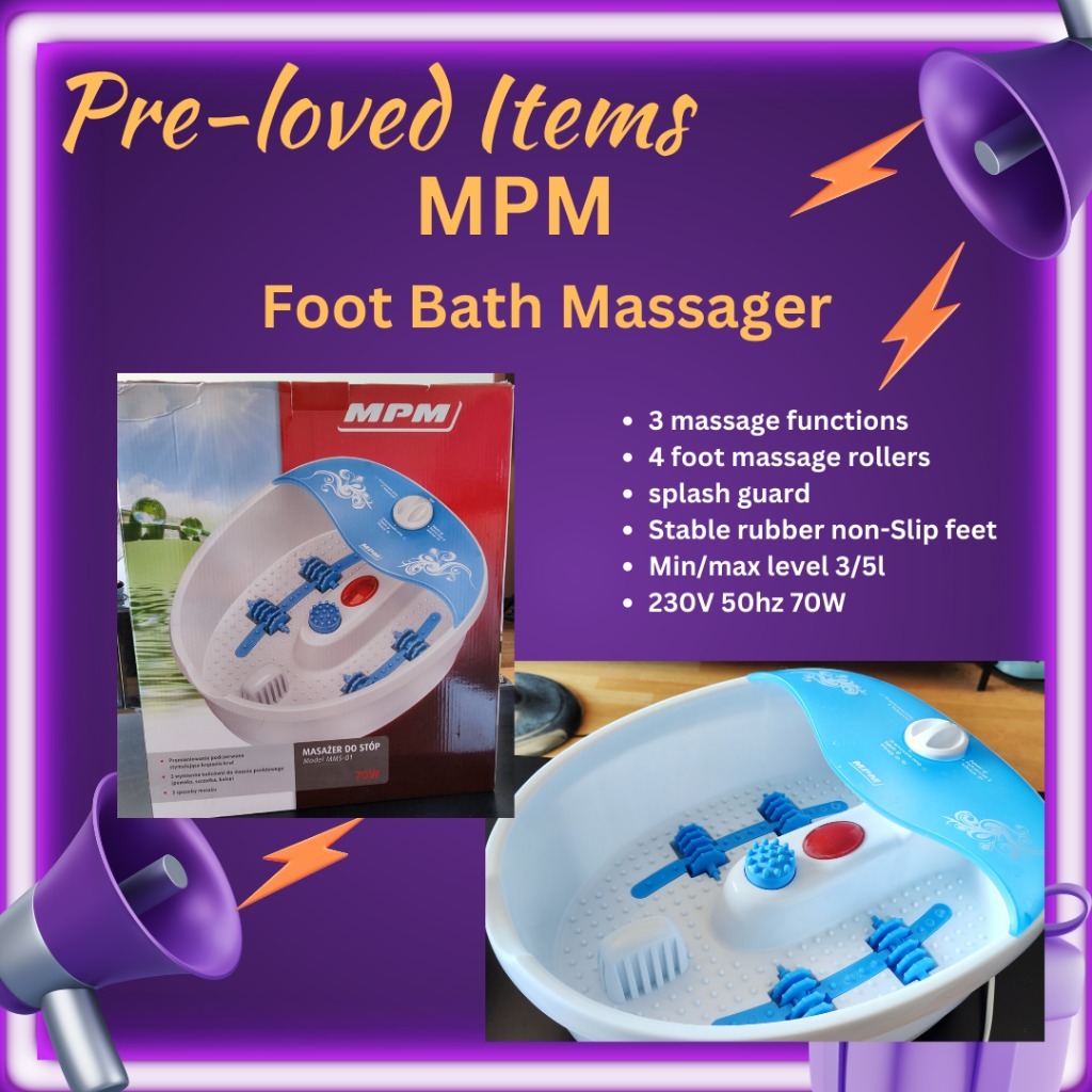 MPM Foot Bath Massager Krakow Kup teraz na Allegro Lokalnie