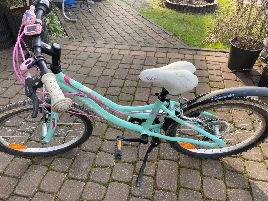 Rower KROSS Nelly 20' miętowy Grodzisk Mazowiecki Kup teraz na