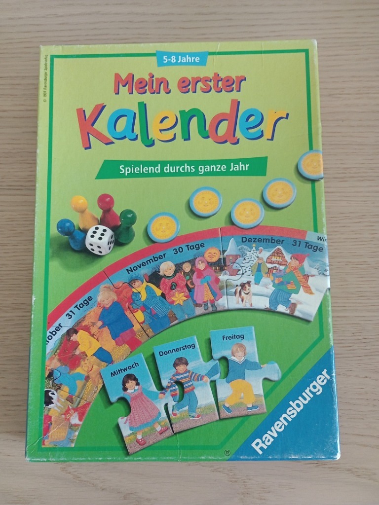 Gra Spiel Ravensburger Mein erster Kalender  Rypin  Kup teraz na 