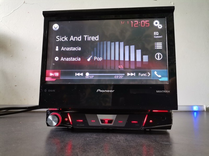 Radio pioneer avhx7800bt aux, bluetooth, kamera. Złoty Stok Kup