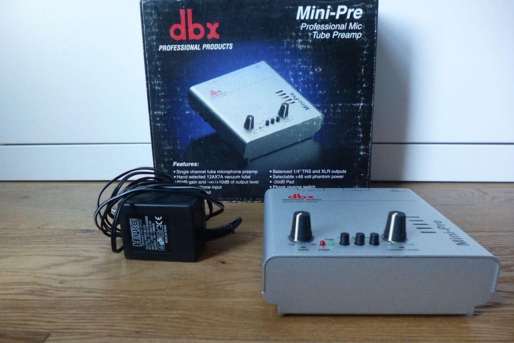 DBX MINI PRE preamp lampowy DI Box WARSZAWA Kup teraz na Allegro Lokalnie