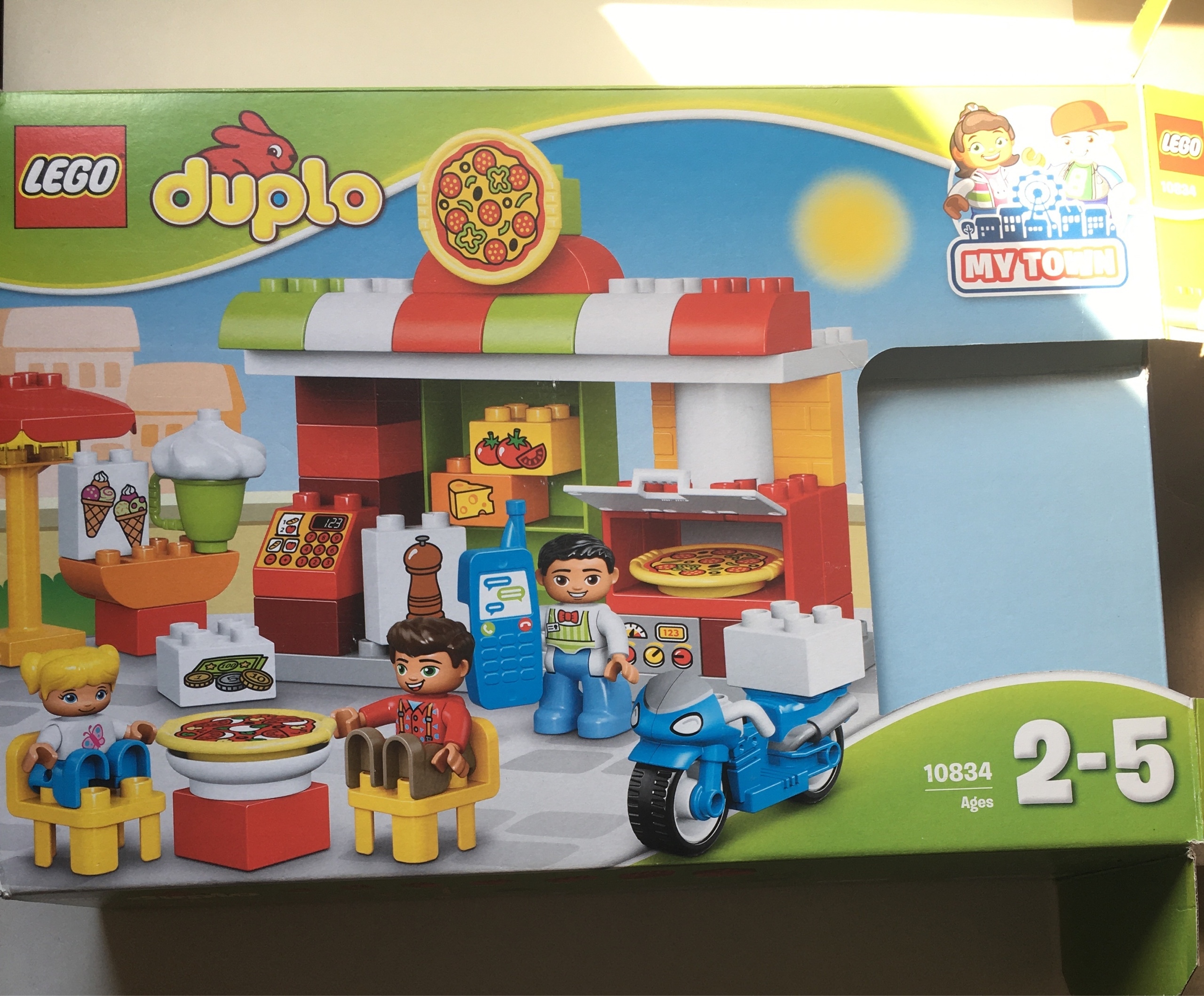 Duplo 10834- Pizzeria + instrukcja + karton | Pozna?? | Kup teraz na Allegro Lokalnie