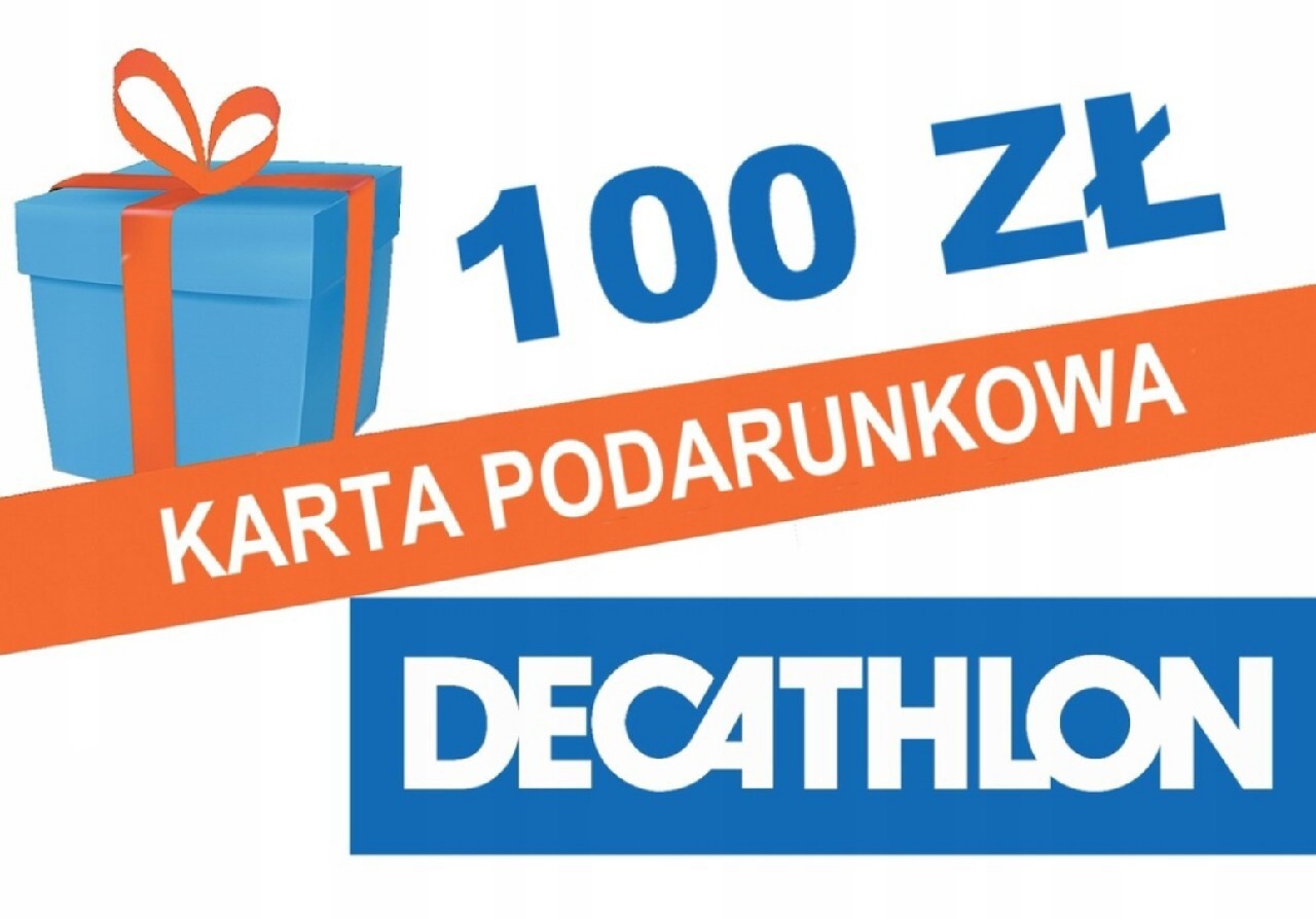Karta podarunkowa/kod Decathlon o wartości 100 zł Brzezinka Kup