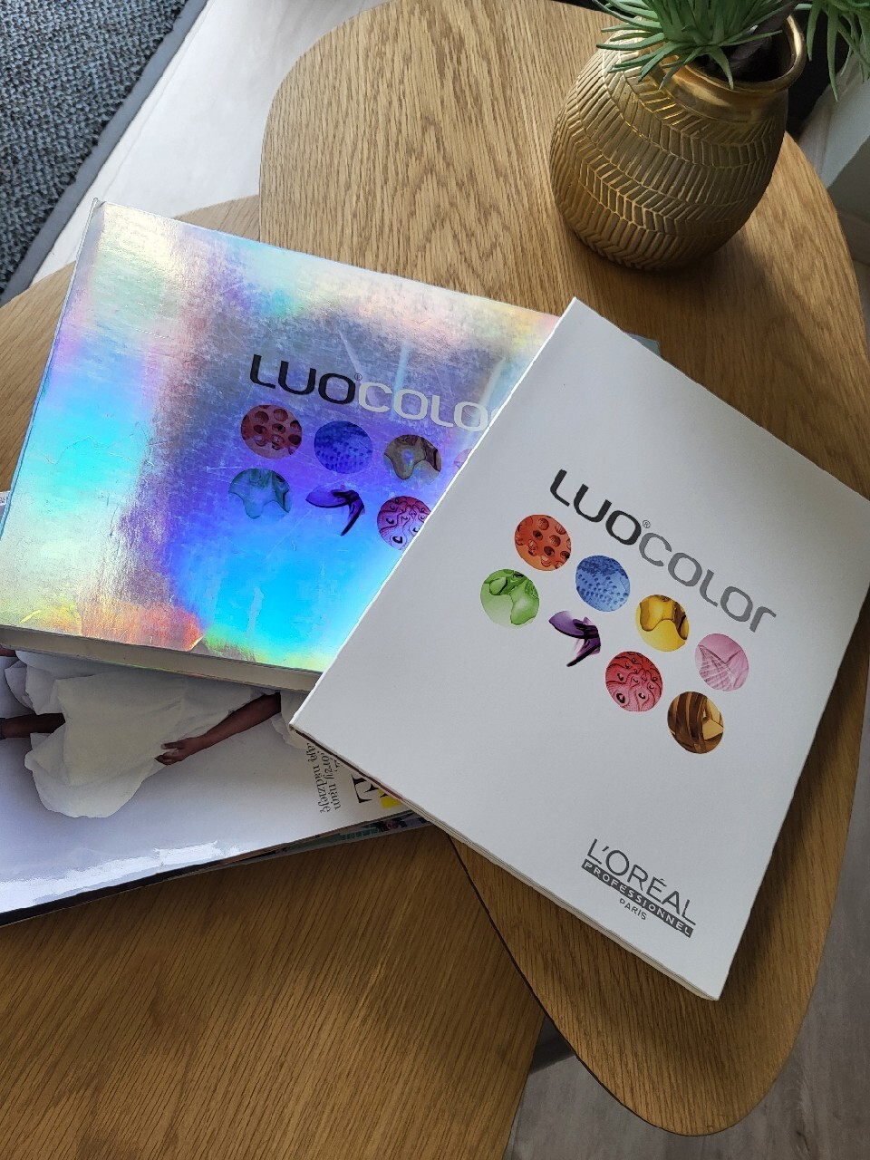 2 palety wzornik Luo color Loreal | Tarczyn | Ogłoszenie na Allegro ...
