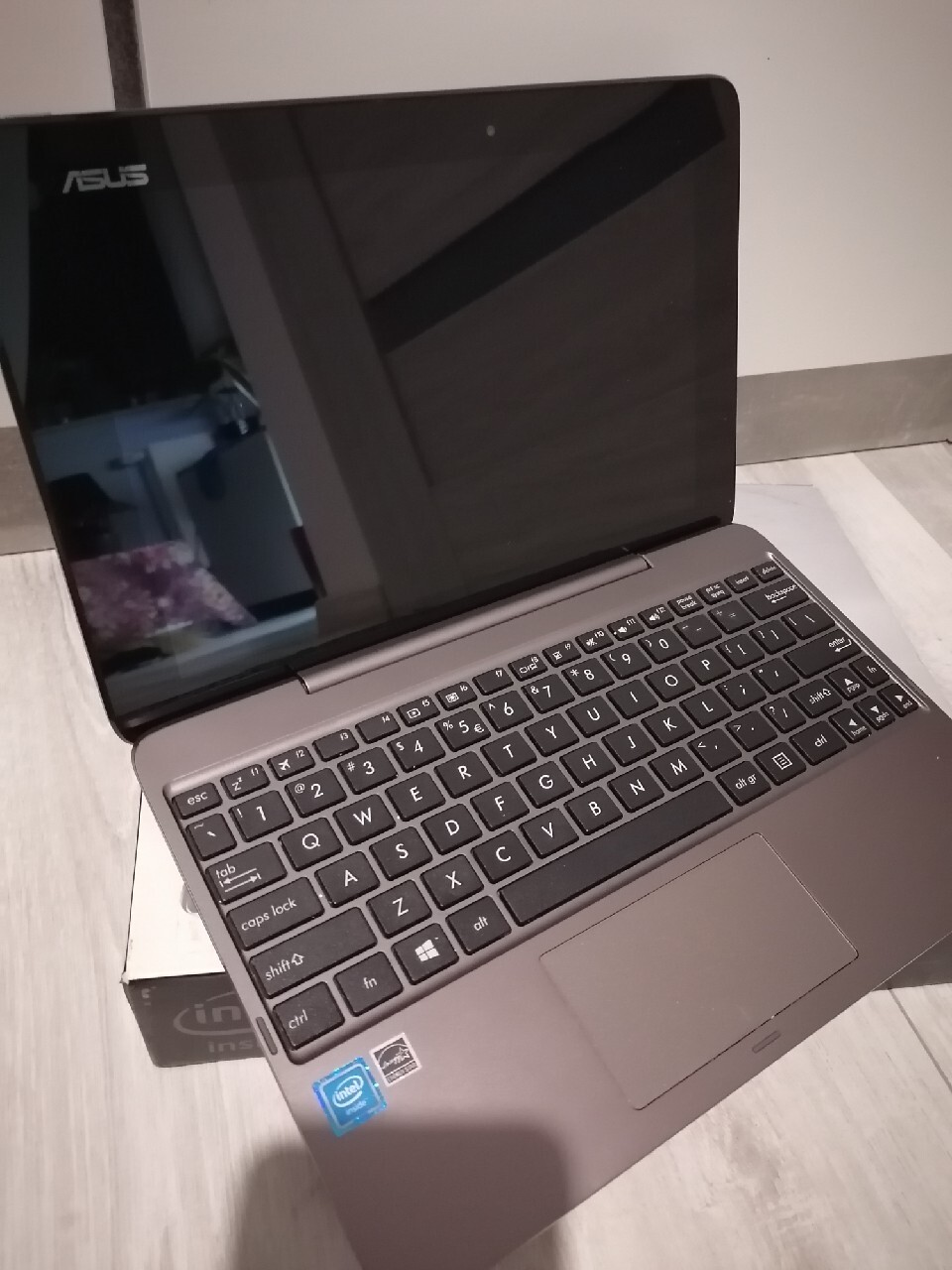 ASUS Transformer T100H Laptop Tablet 2w1 Pogorzelec Kup teraz na