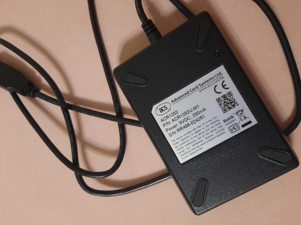 Czytnik do e-Dowodu z NFC ACR1252U | Kraków | Licytacja na Allegro Lokalnie
