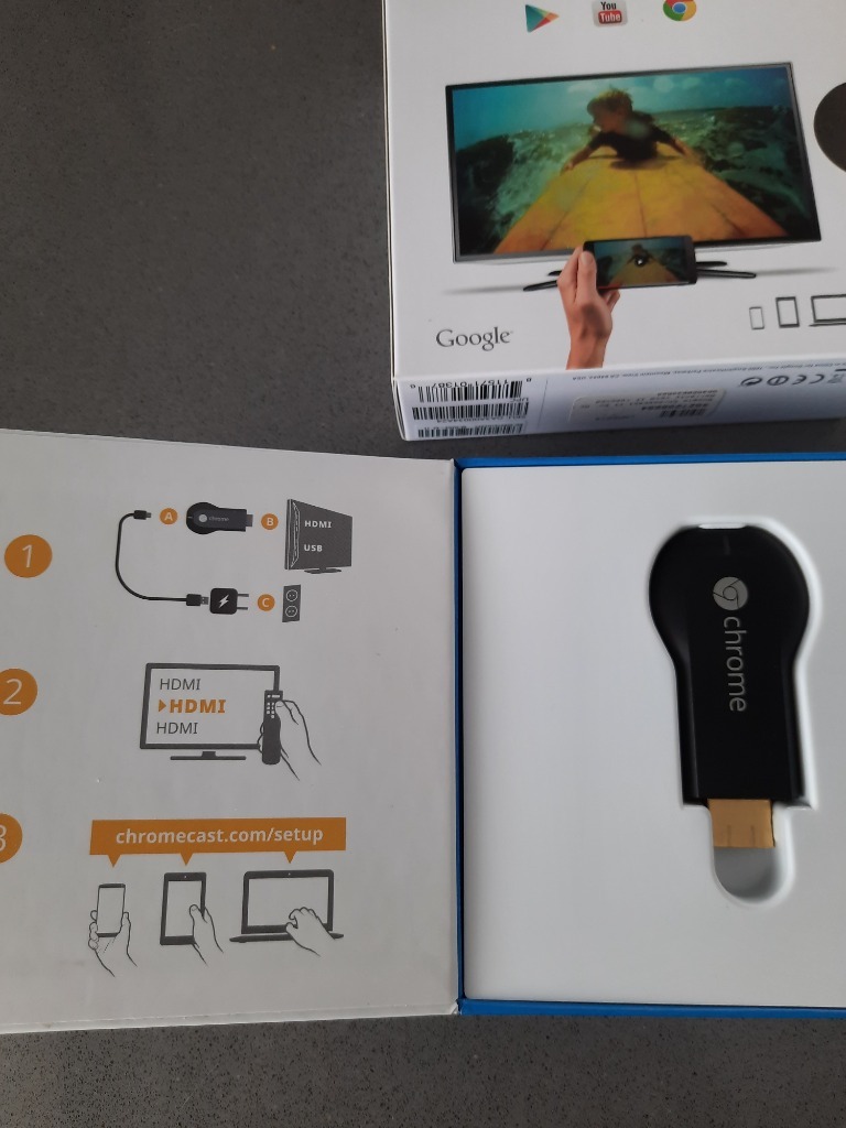 Adapter WiFi Google Chromecast v1 czarny BielskoBiała Kup teraz