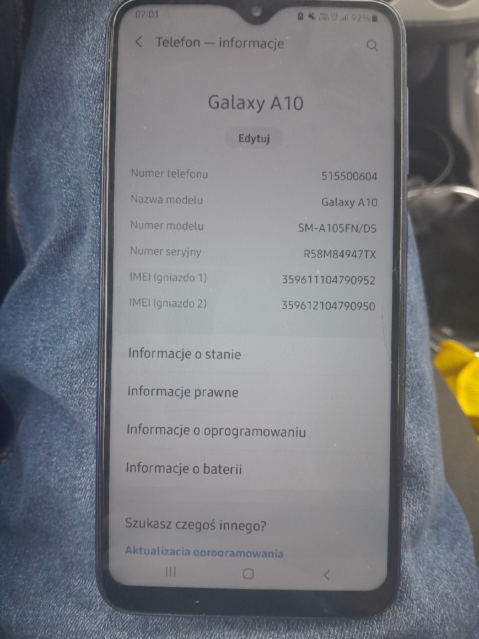 Smartfon samsung a10 nfc | Otwock | Licytacja na Allegro Lokalnie