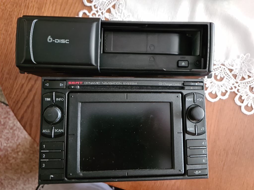Seat Dynamic Navigation System leon 1m Gps Błażowa Licytacja na