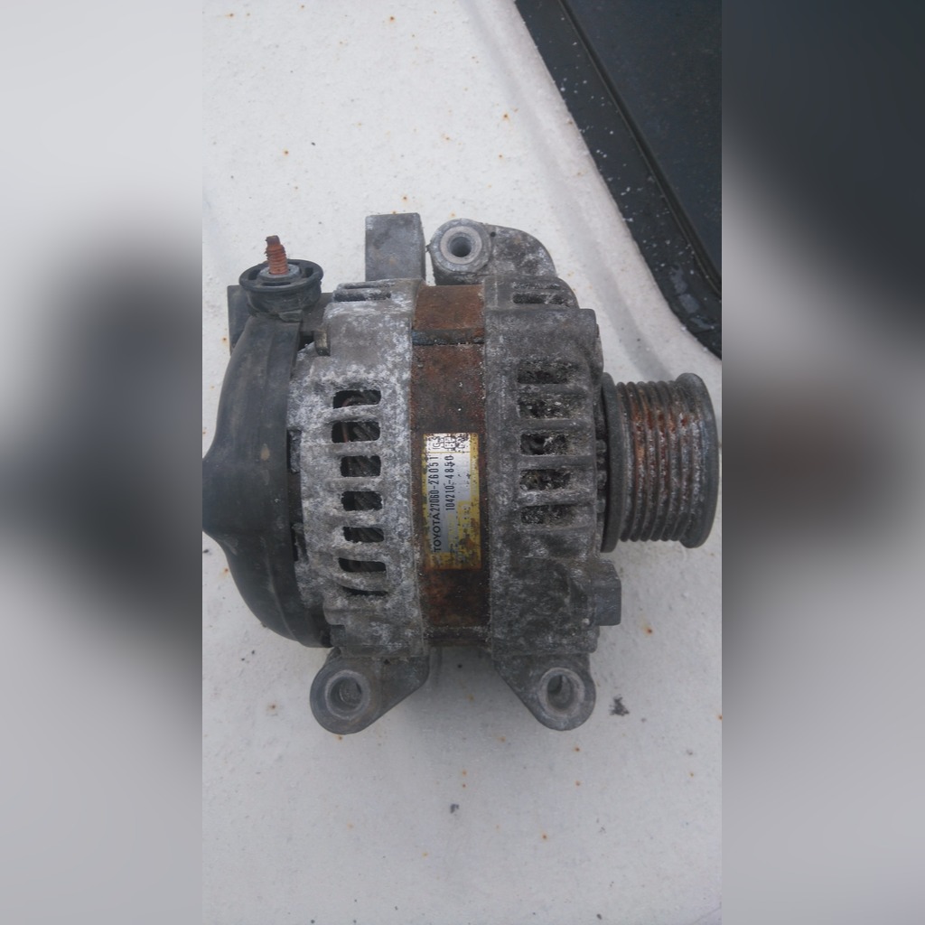 ГЕНЕРАТОР TOYOTA AURIS 2.0 D-4D 104210-4850 