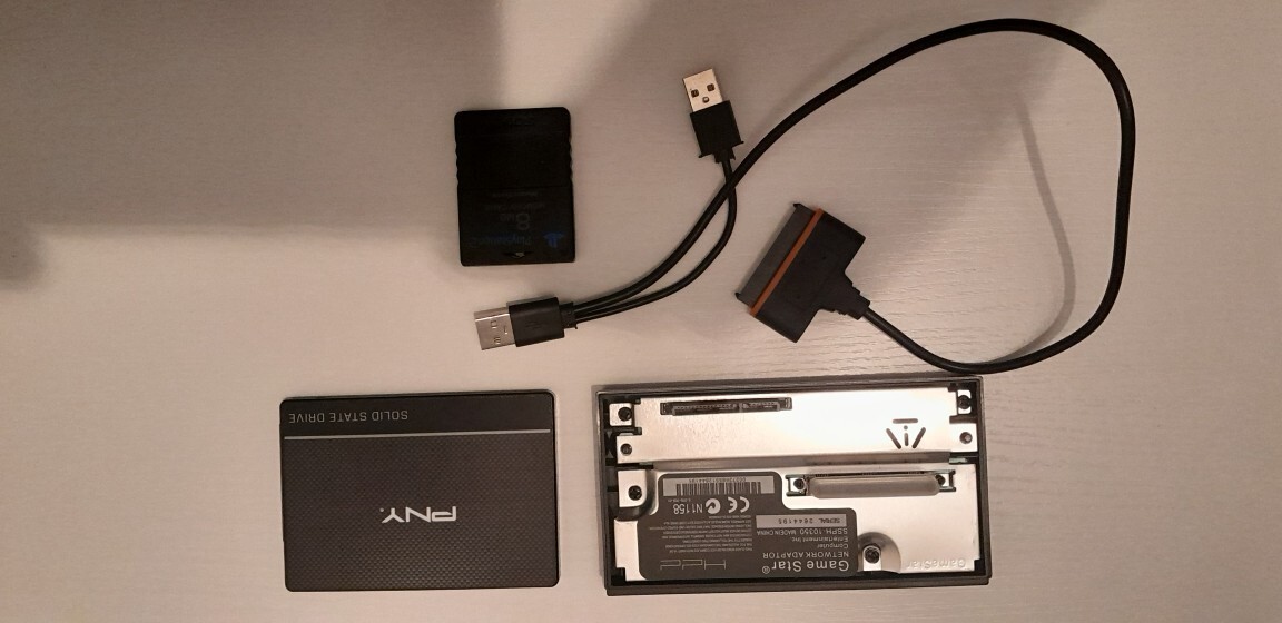 Network adaptor ps2 komplet z HD ssd i karta pamie Przemyśl Kup