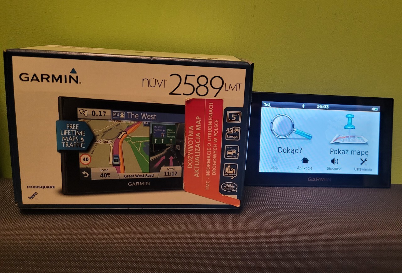 Nawigacja Garmin nuvi 2589 LMT Wałbrzych Kup teraz na Allegro Lokalnie