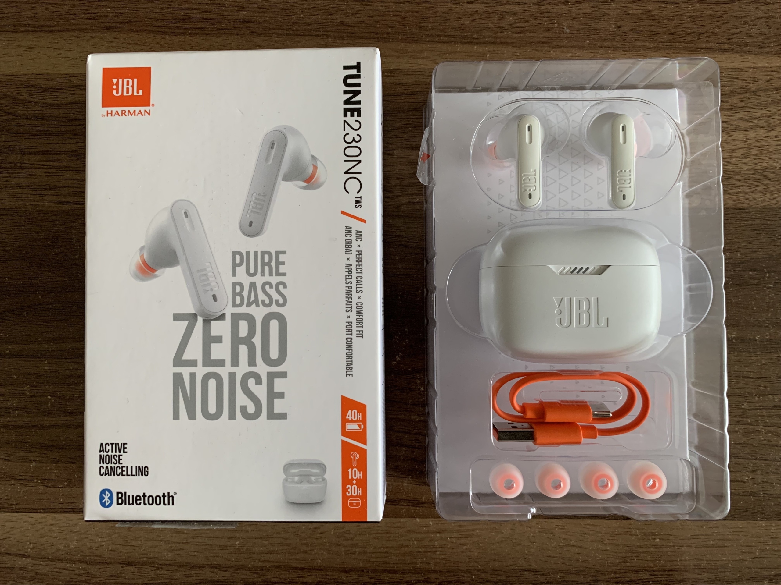 Słuchawki JBL zero noise TUNE 230NC, białe | Warszawa | Kup teraz na ...