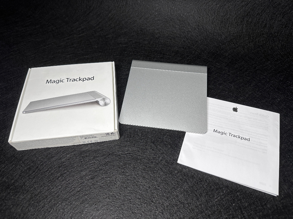 Apple Magic Trackpad 1 A1339 biały komplet pudełko instrukcja ...