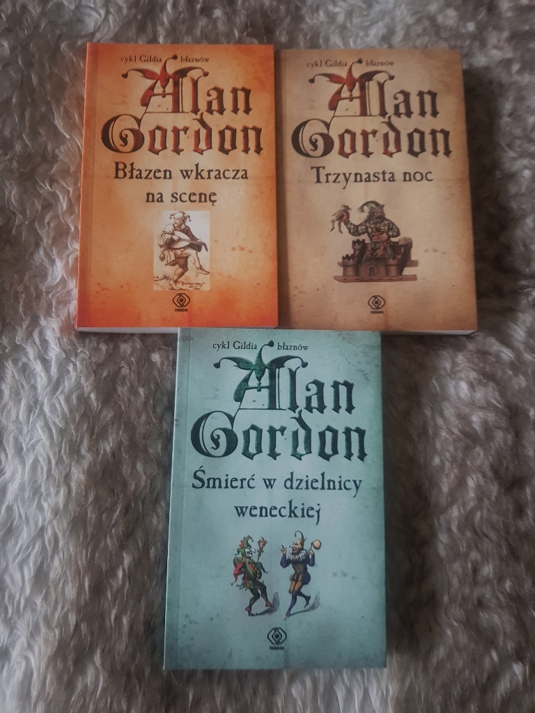 CYKL Gildia Błaznów 3 tomy Alan Gordon Wrocław Kup teraz na