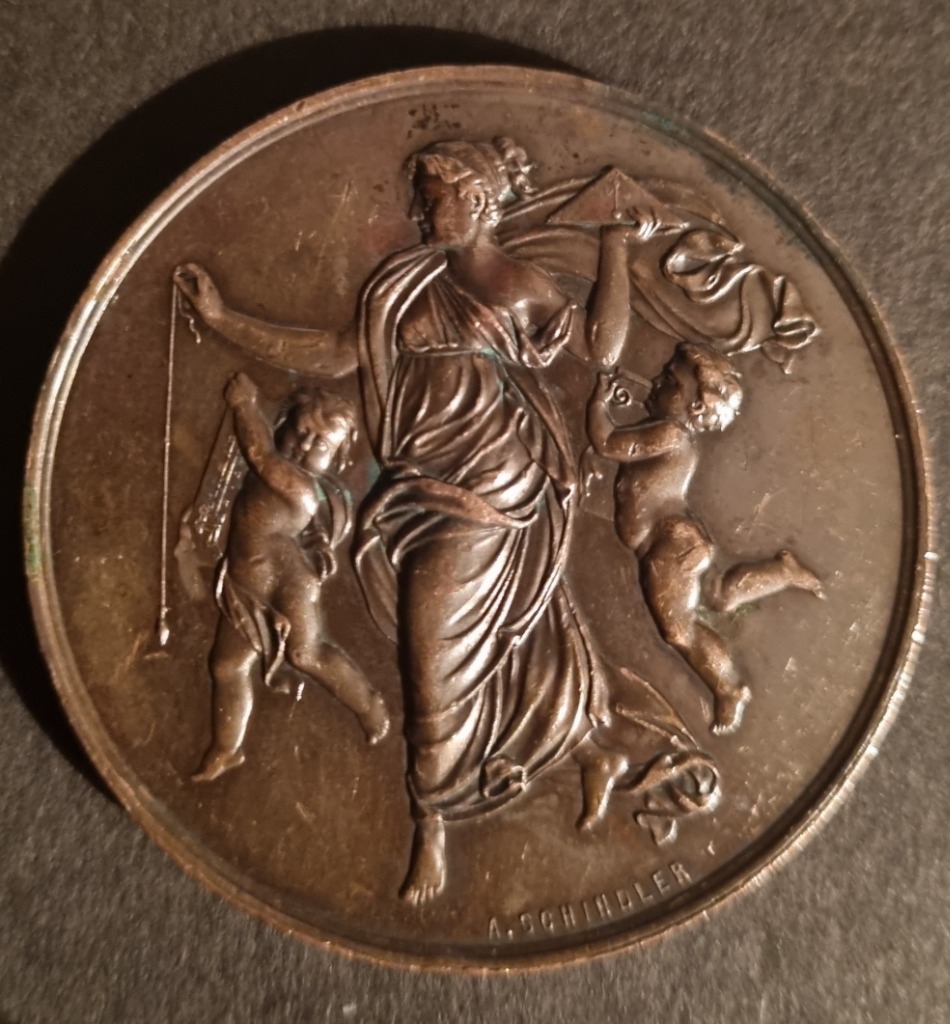 Medal 1892 Wystawa Przemysłu Budowlanego we Lwowie Sosnowiec Kup