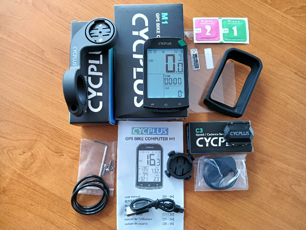 Cycplus M1 licznik GPS bezprzewodowy zestaw | Staszów | Kup teraz na ...