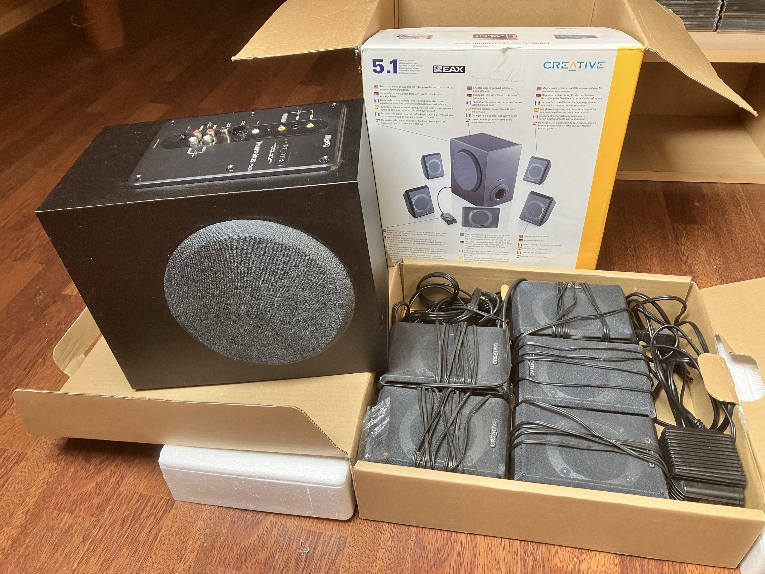 Głośniki Creative Labs Creative Inspire P5800 Głośniki Komputerowe