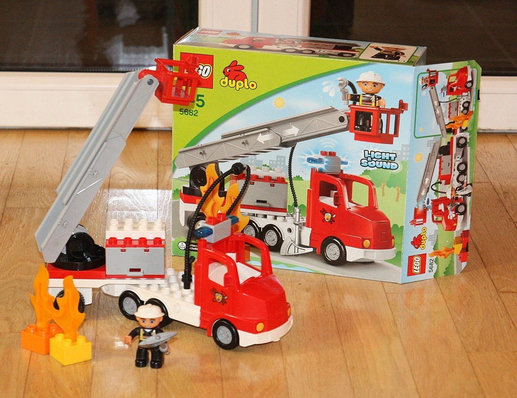 Klocki Lego Duplo 5682 wóz strażacki - | Ostrołęka | Kup teraz na Allegro Lokalnie