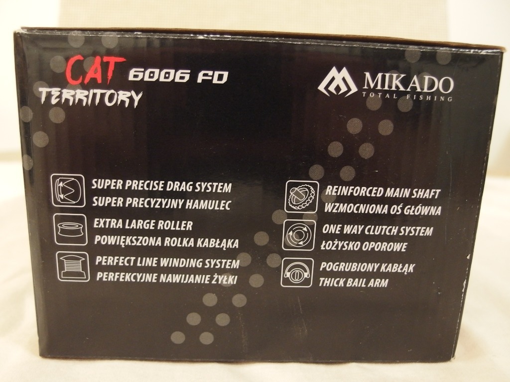 Zdjęcie oferty: kołowrotek Mikado CAT Territory 6006 FD