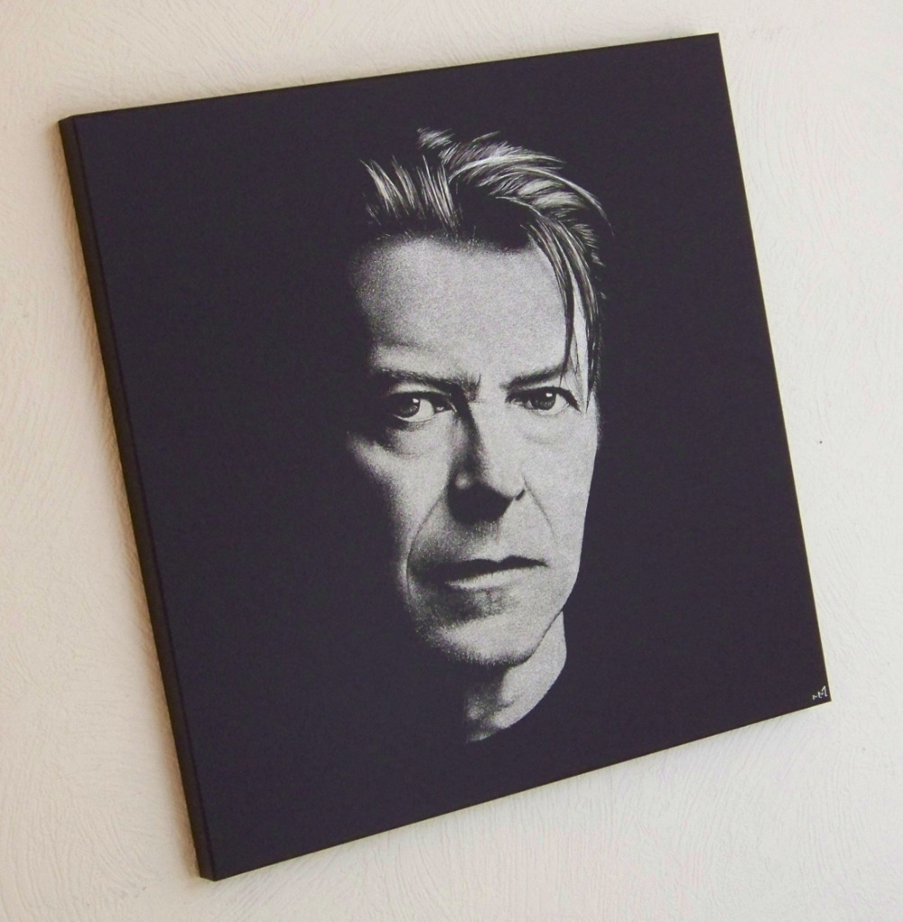 Zdjęcie oferty: David Bowie Obraz na blasze ... Grawerka Prezent